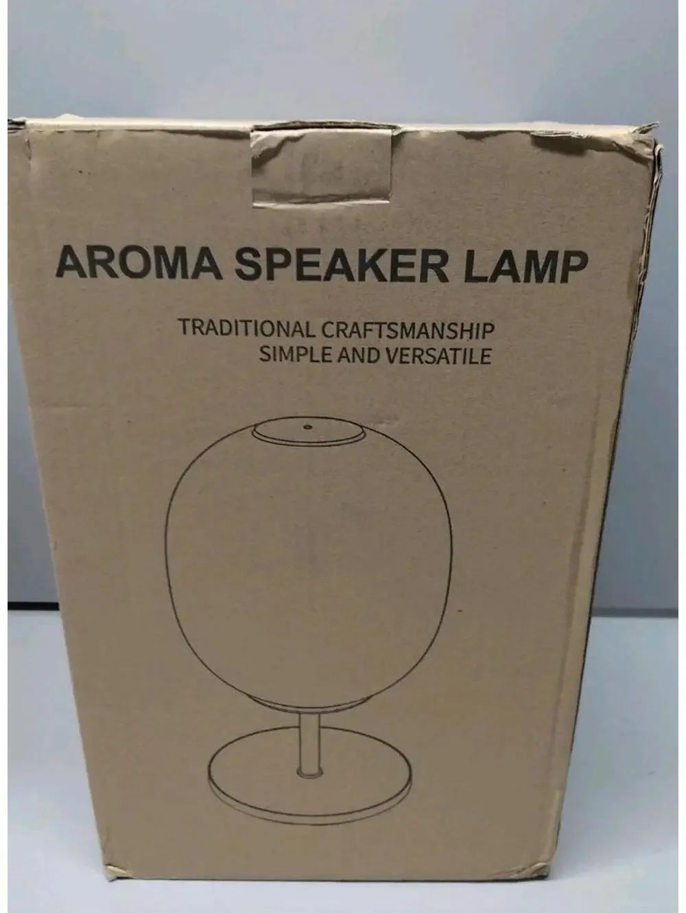RGB Bedside Table Lamp 14 Inch with Bluetooth Speaker & Essential Oil Diffuse...